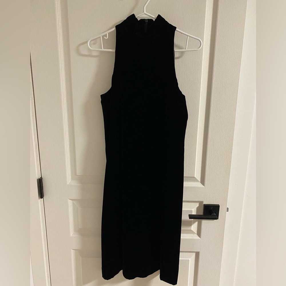 Ralph Lauren Black Sleeveless Midi Dress